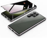Metal 360° Full HD Anti-Spy Screen Protector Case