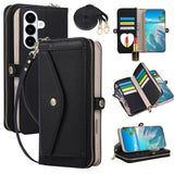 Minimalist Flip Leather Wallet Card Case for iPhone