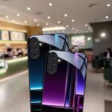 Creative Pattern Tempered Glass Phone Case For Samsung
