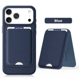 Tech Fabric Card Holder Magnetic Shockproof Case for iPhone