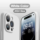 Original Liquid Soft Silicone Phone Case For iPhone