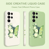 Patterned Butterflies Phone Case For Samsung Galaxy