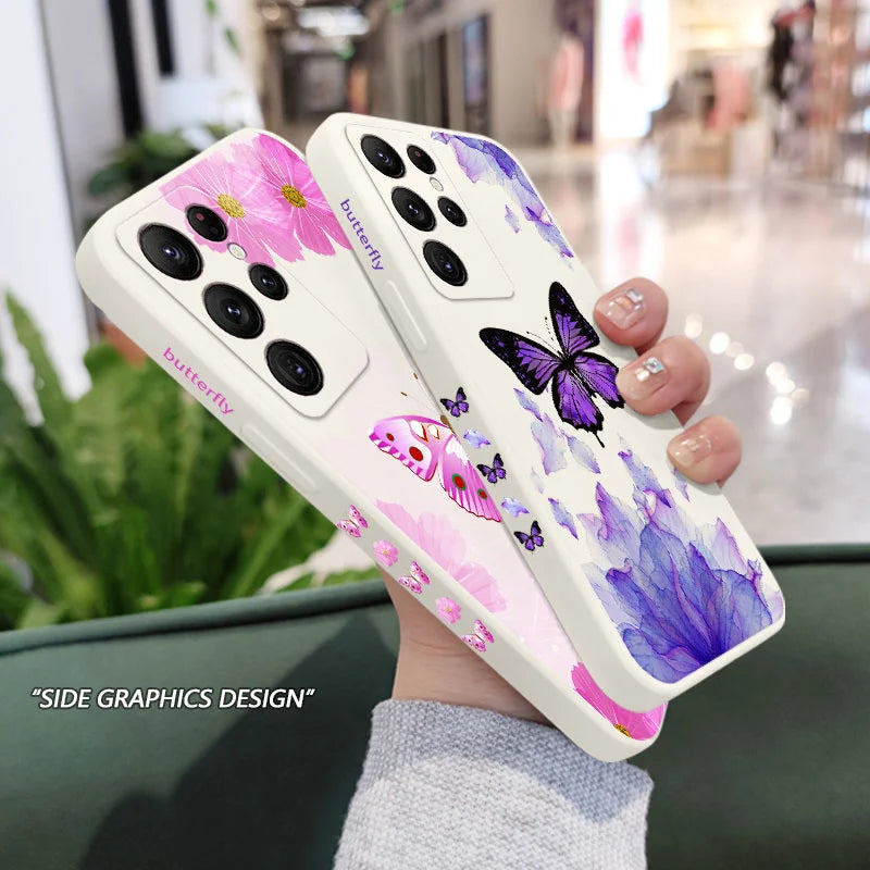 Butterfly Phone Case For Samsung