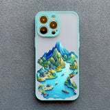 Creative Printing Landscape Phone case For iPhone