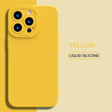 Liquid Silicone Shockproof Case For iPhone