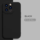 Liquid Silicone Phone Case For iPhone