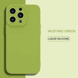 Liquid Silicone Shockproof Case For iPhone