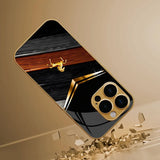Luxury Golden Horse Electroplated Case for iPhone