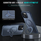 Magnetic Fold Stand Anti-slip Bumper Phone Case For iPhone