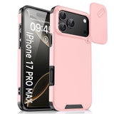 Magnetic Shockproof with Slide Camera Lens Protection Phone Case for iPhone