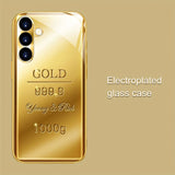 Electroplated Creative Gold Phone Case For Samsung