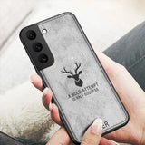 Slim Fabric Skin Deer Case For Samsung