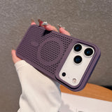 Magsafe Honeycomb Heat Dissipation Wireless Charge Case for iPhone