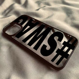 Bold Letter Shockproof Case for iPhone