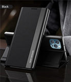 Luxury Stand Book Magnetic Flip Case For iPhone