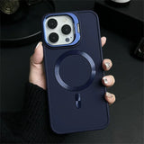 Magnetic Camera Bracket Matte Case for iPhone