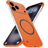 Magnetic Slim Frameless Matte Anti-Scratch Shockproof Hard Case for Iphone