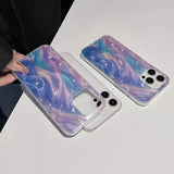 Fashion Glitter Starry Gradient Case For Samsung