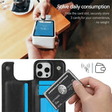 Pearl Polka Dot Wallet Case for iPhone