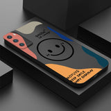 Cute Cartoon Smiley Silicone Case for Samsung