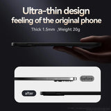 Luxury Leather Magnetic Shockproof Case For iPhone