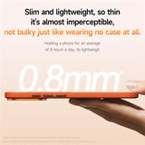 Luxury Plaid Texture Metal Lens Case for iPhone
