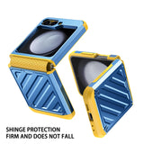 Electroplated Telescopic Hinge Shockproof Silicone Case for Samsung
