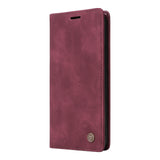 Ultrathin Leather Flip Business Wallet Case for Samsung