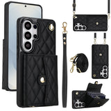 Luxury Crossbody Wallet Leather Cards Holder Shockproof Case For Samsung