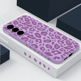 Leopard Print Lanyard Case For Samsung