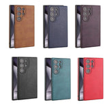 Vintage PU Leather Shockproof Case for Samsung