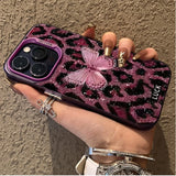 Butterfly Leopard Shockproof Full Print Phone Case for IPhone