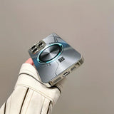 Tech-Style Electroplated Shockproof Case for iPhone