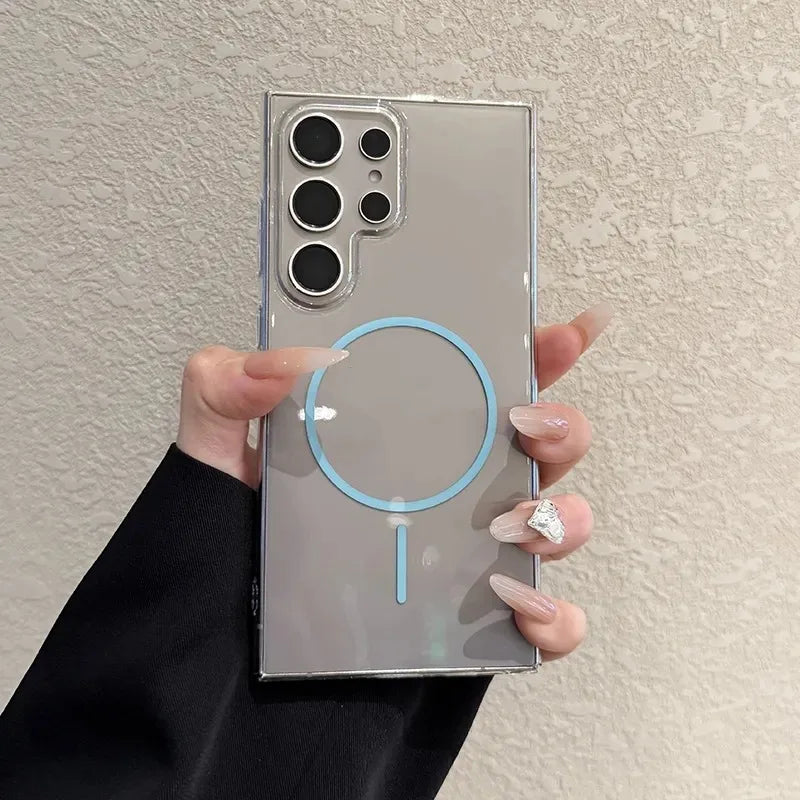 High Clear Magnetic Case for Samsung