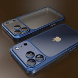 Candy Color Frosted Clear Hard Case for iPhone
