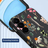 Luxury Flower Print Phone Case for Samsung