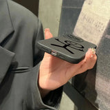 Cute Matchman Matte Silicone Phone Case for iPhone