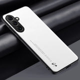 Luxury PU Leather Matte Silicone Phone Case For Samsung