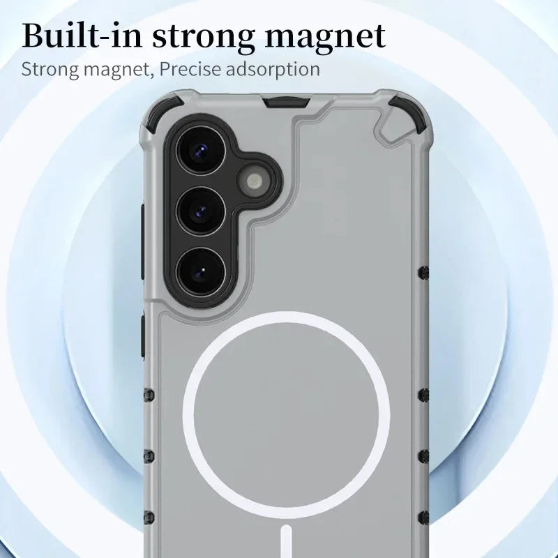 Luxury Frame Shockproof Strong Magnetic Case for Samsung