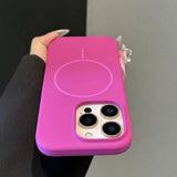 Original Liquid Silicone Magnetic Case For iPhone