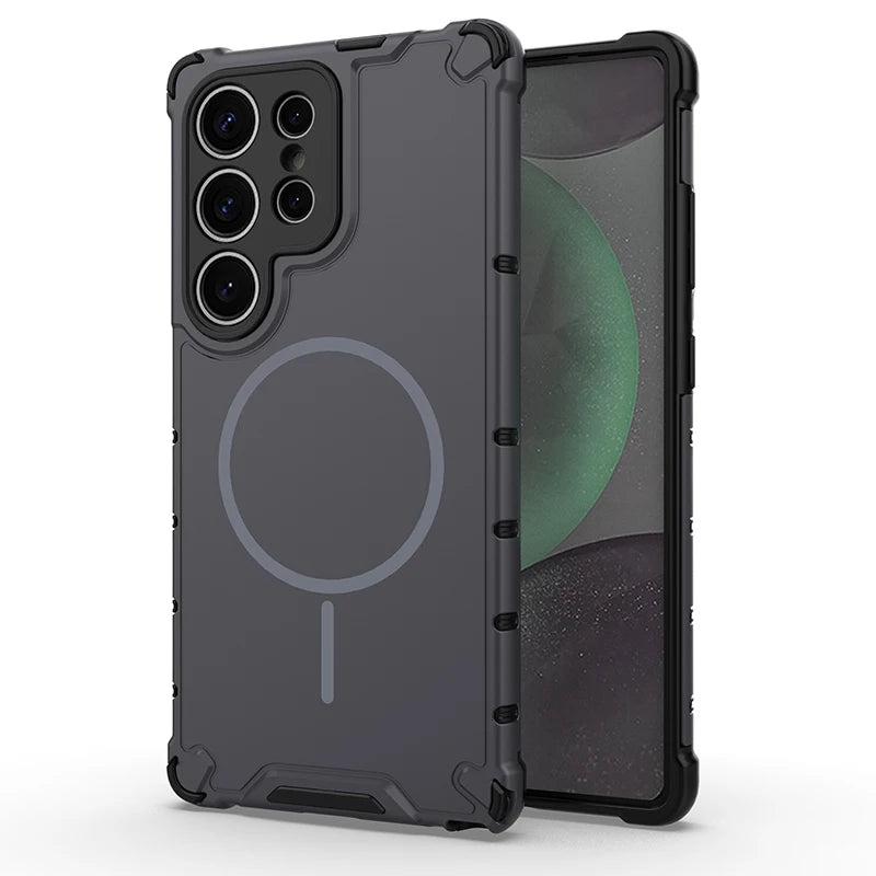 Luxury Frame Shockproof Strong Magnetic Case for Samsung