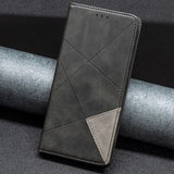 Leather Flip Wallet Case with Card Slots for iPhone