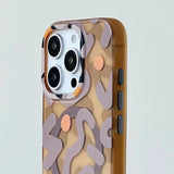 Geometric Graffiti Magnetic Hard Shockproof Phone Case for iPhone