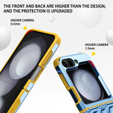 Electroplated Telescopic Hinge Shockproof Silicone Case for Samsung