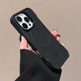 Matte Armor Magnetic Camera Touch Buttons for Magsafe Case for iPhone