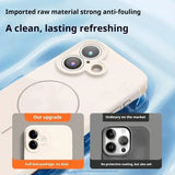 Magnetic Liquid Silicone Case for iPhone