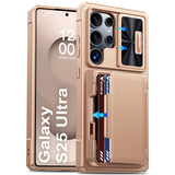 Full Body with Card Holder Kickstand Wallet Phone Case for Samsung