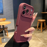 Thickened Shockproof Pure Colour Case For iPhone