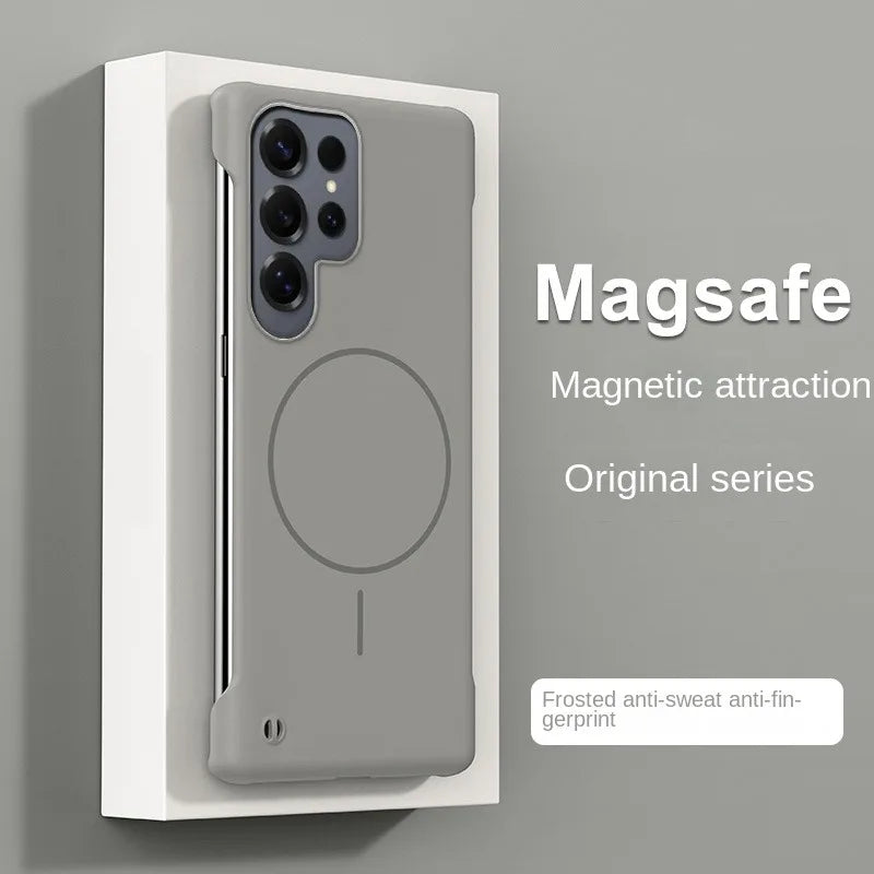 Ultra Thin Frameless Magnetic Case For Samsung