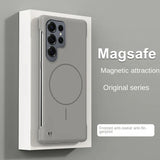 Ultra Thin Frameless Magnetic Case For Samsung